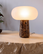 Armose Portable Lamp - Brown Marble